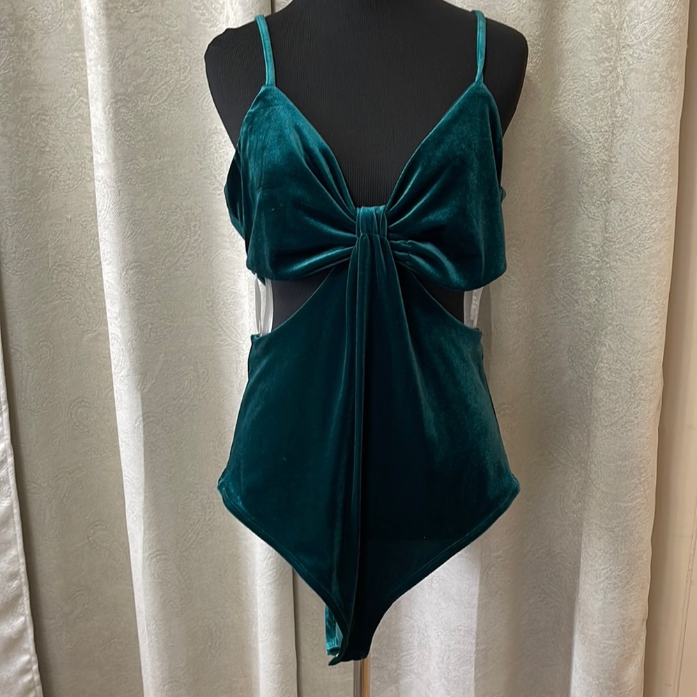 Emerald body suit
